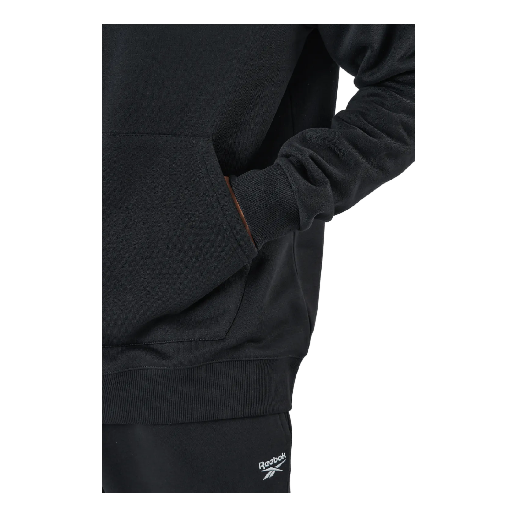 Reebok Ri Flc Oth Bl Hoodie Black/white