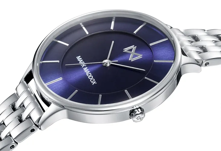 RELOJ MARK MADDOX ALFAMA ACERO BRAZALETE ESTRECHO 145_MM711937