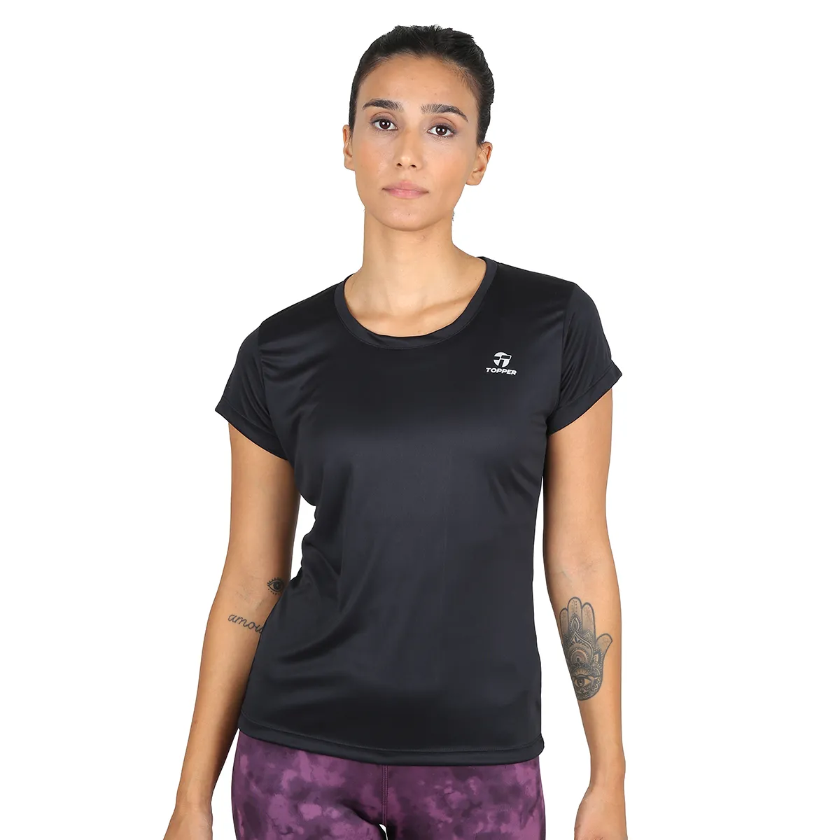 Remera Entrenamiento Topper Basic Mujer