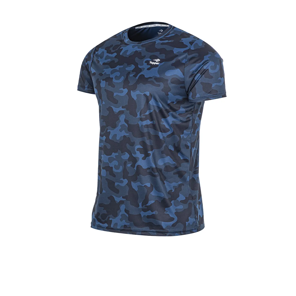 Remera Topper Entrenamiento Full Print Azul