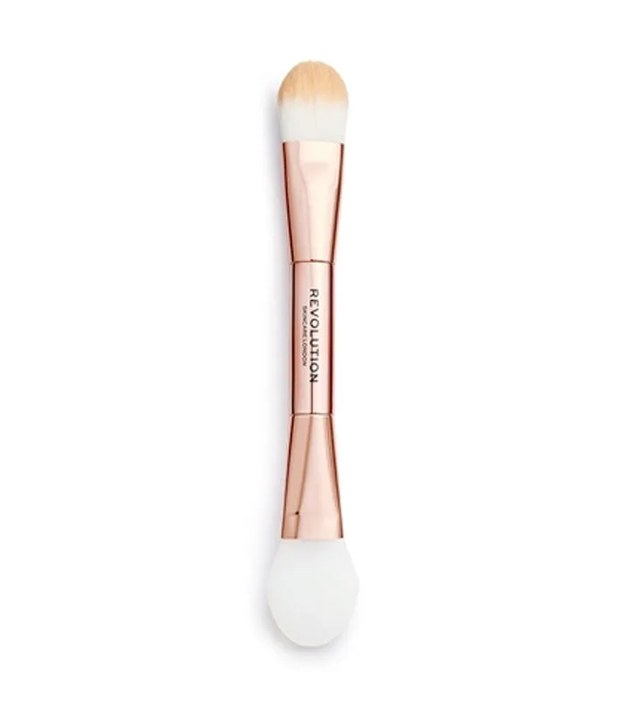 REVOLUTION SKINCARE  BROCHA DOBLE PARA MASCARILLA DOUBLE ENDED MASKING BRUSH