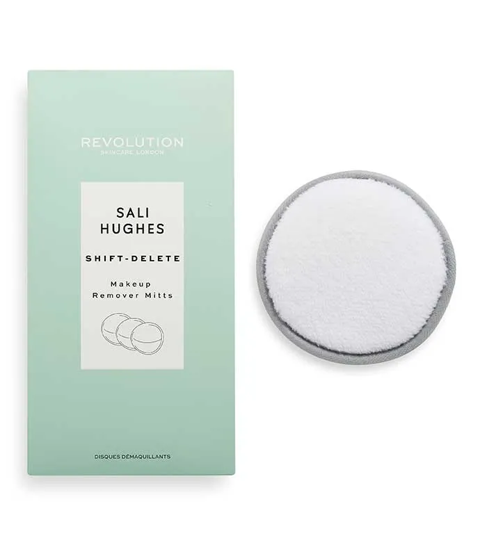 REVOLUTION SKINCARE  *SALI HUGHES*  DISCOS DESMAQUILLANTES REUTILIZABLES SHIFT  DELETE