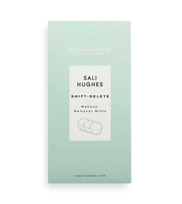 REVOLUTION SKINCARE  *SALI HUGHES*  DISCOS DESMAQUILLANTES REUTILIZABLES SHIFT  DELETE