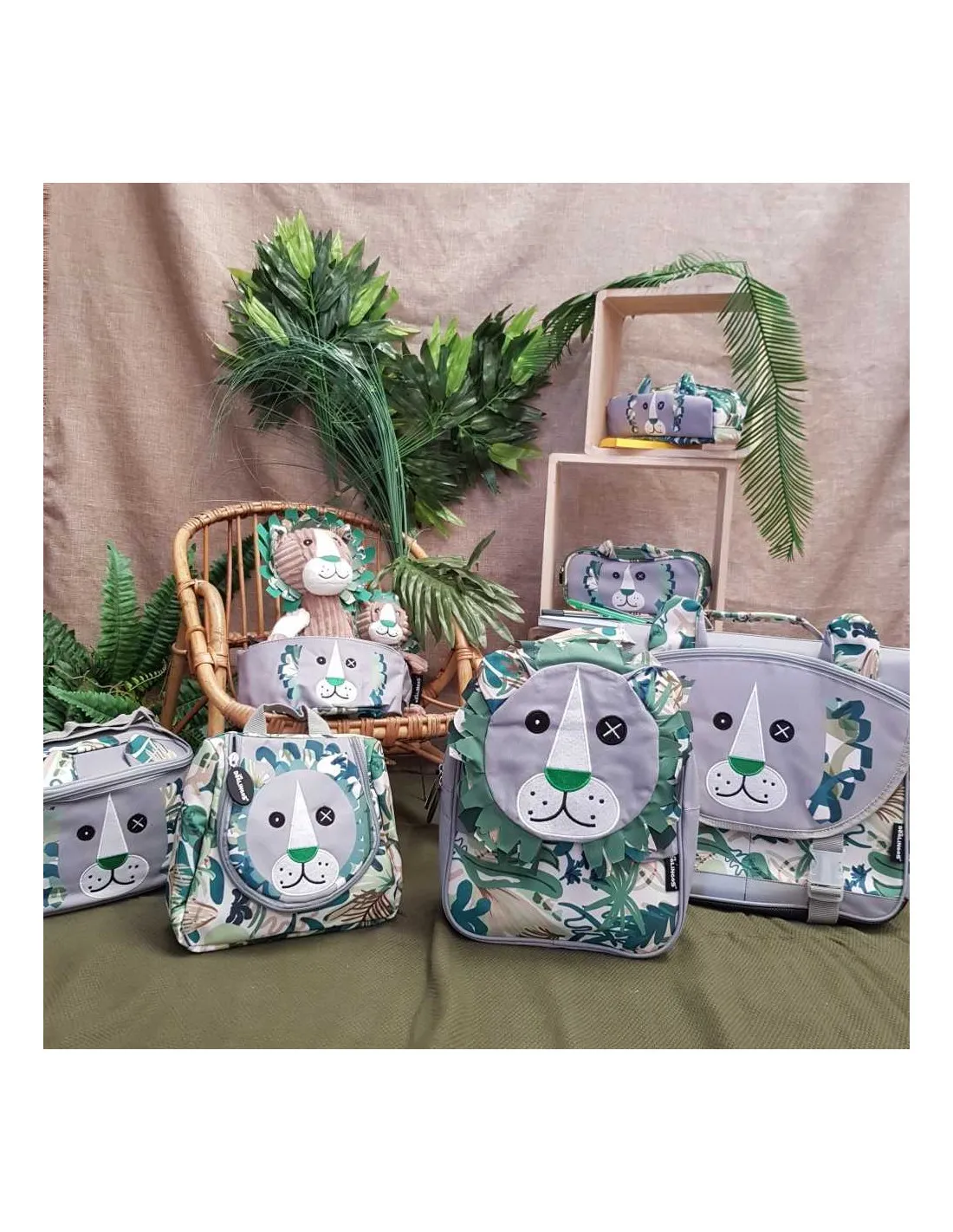 Riñonera infantil león Déglingos