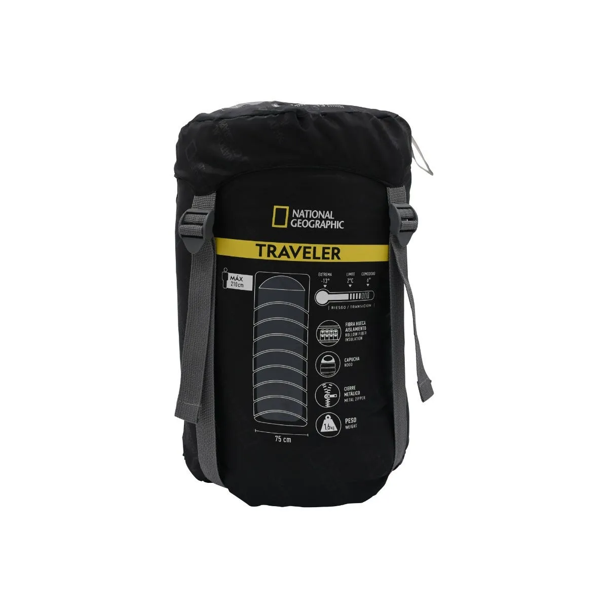 Saco de Dormir Outdoor National Geographic Traveler Azul