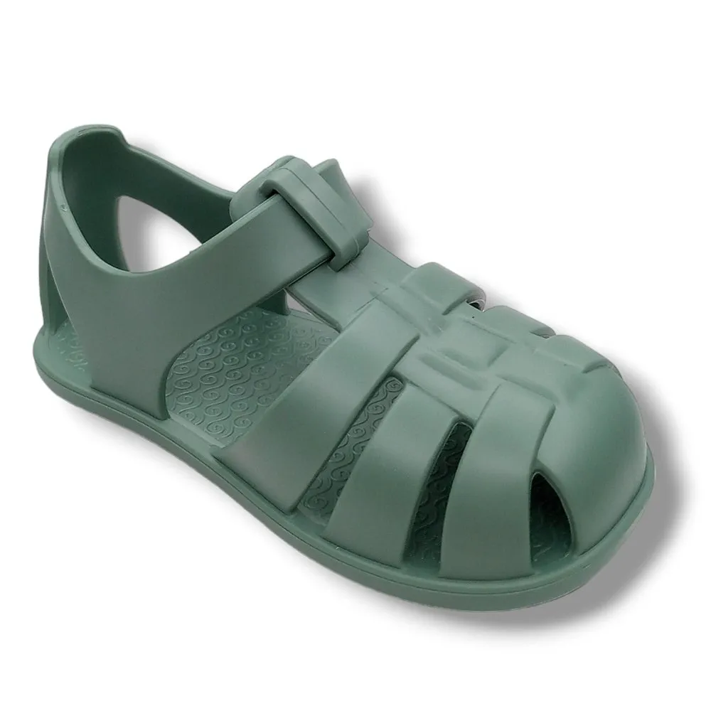 SANDALIA IGOR CANGREJERA RESPETUOSA NEMO SOLID S10324384 NEW GREEN CORDONETS