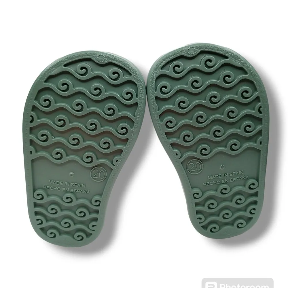 SANDALIA IGOR CANGREJERA RESPETUOSA NEMO SOLID S10324384 NEW GREEN CORDONETS