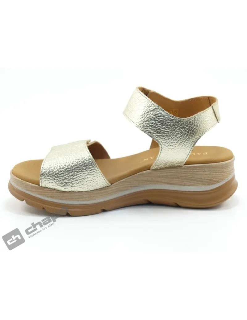 SANDALIA PLATINO PAULA URBAN 2443