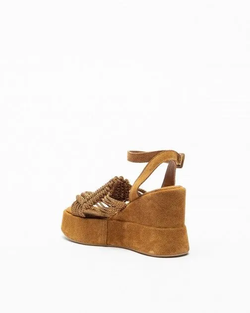Sandalias con cuña PROF Lina Camel