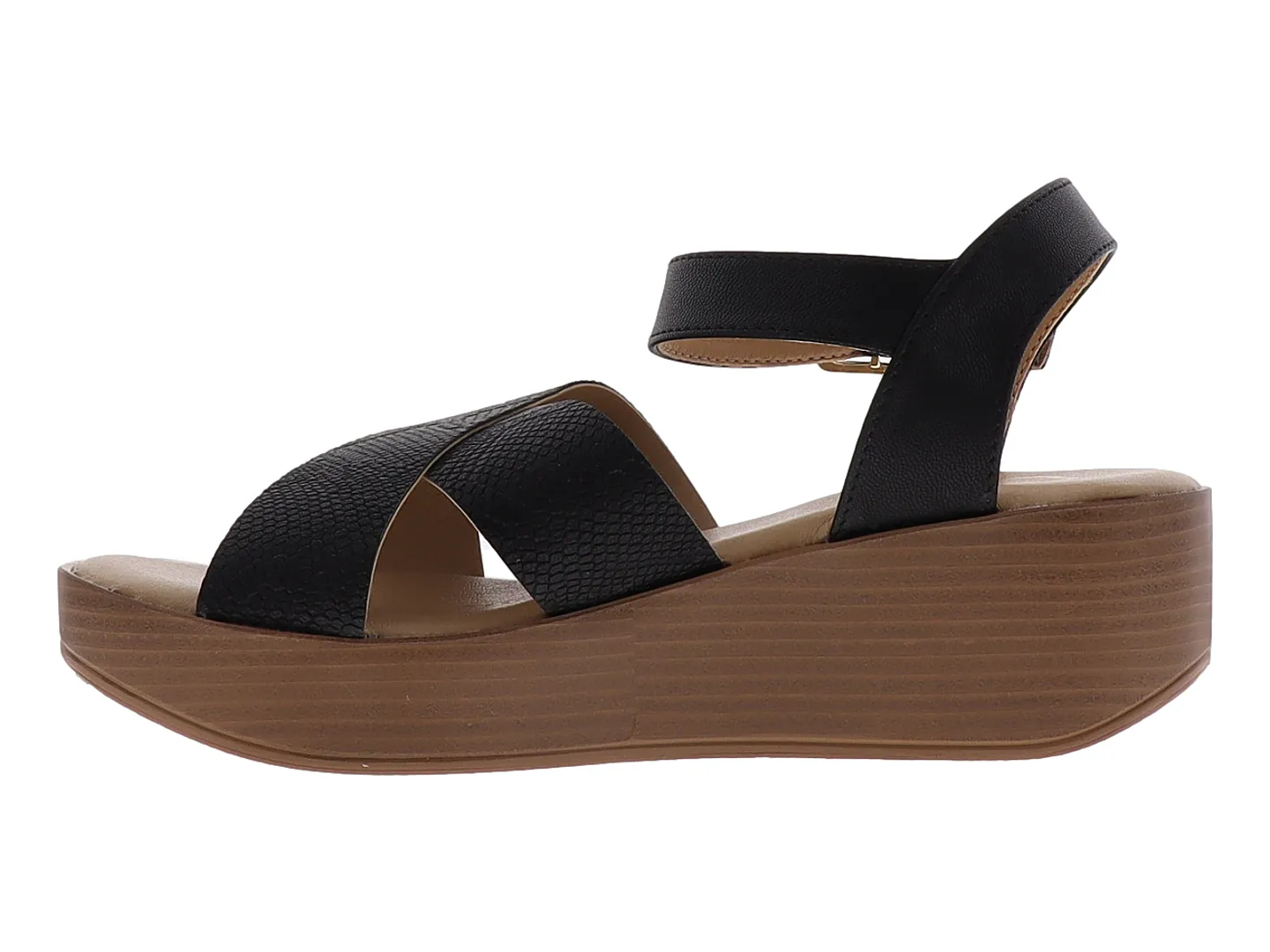 Sandalias Nomadas 10850 Negro Para Mujer