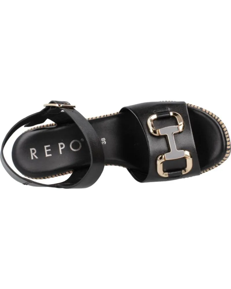 Sandalias REPO  de Mujer SANDALIAS MUJER MODELO 51232R COLOR NEGRO  NERO