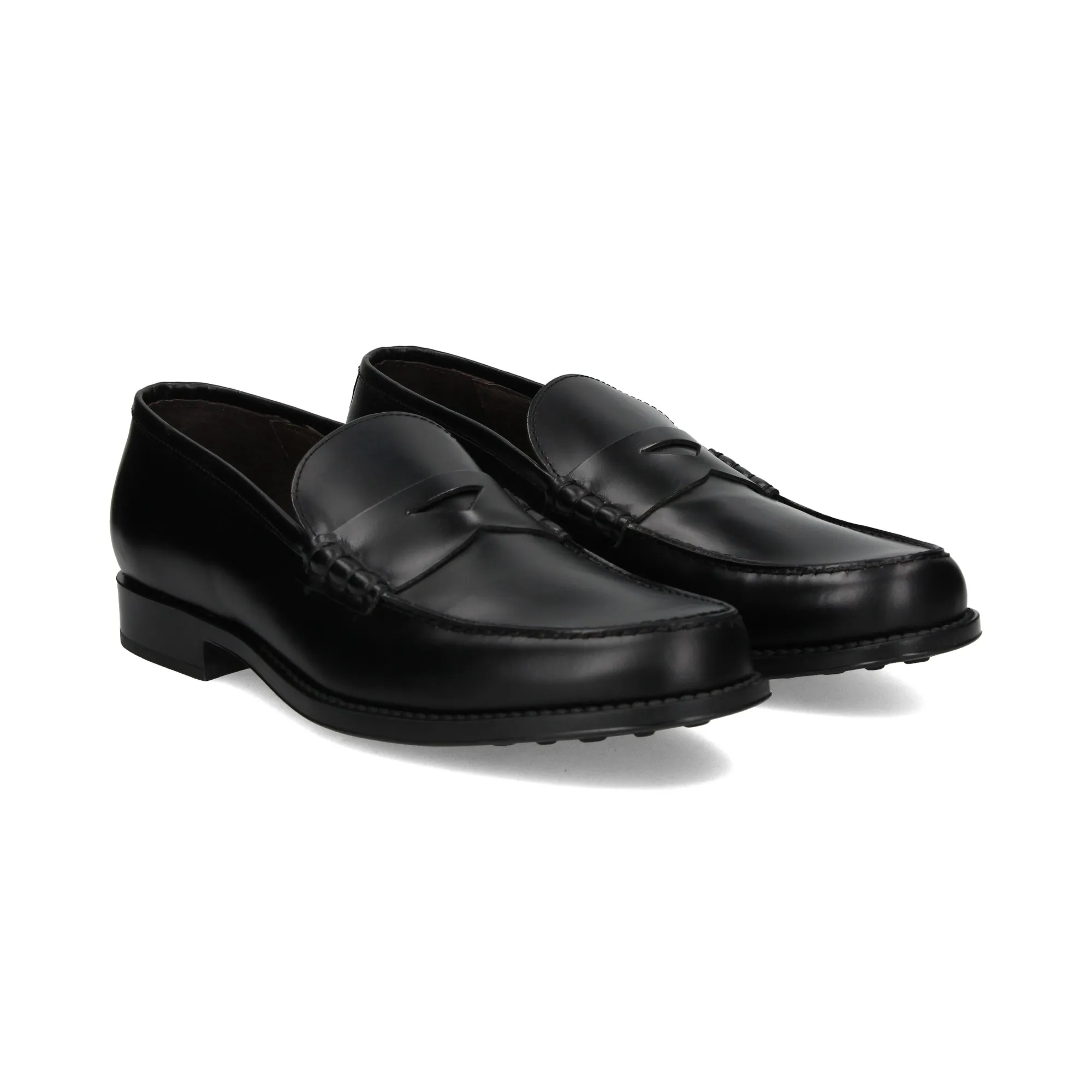 SERGIO SERRANO Mocasines de Hombre NEGRO