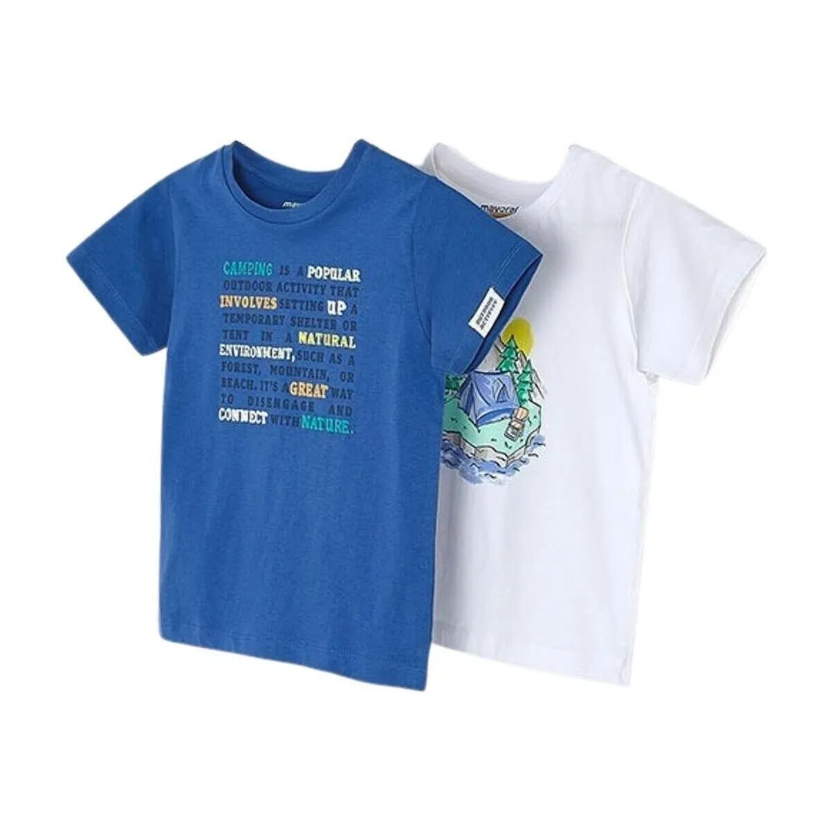 Set 2 camisetas m/c outdoor
