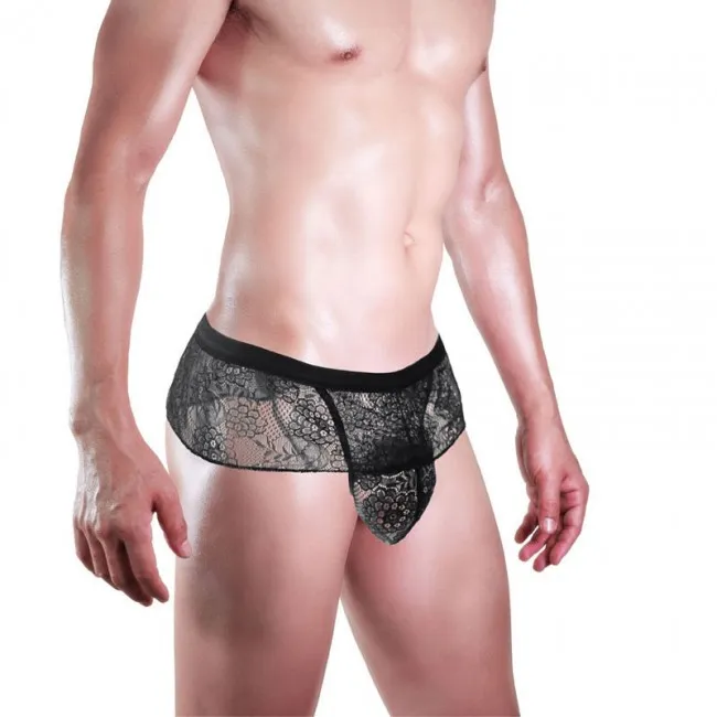 SEXY LOW WAIST LACE SKIRT THONG T PANTS UNDERPANTS MEN'S UNDERWEAR PANTIES LINGERIE GSTRING BRIEFS BREATHABLE UNDERPANTS