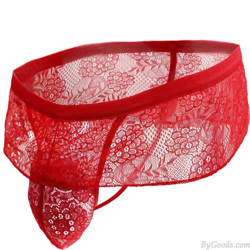 SEXY LOW WAIST LACE SKIRT THONG T PANTS UNDERPANTS MEN'S UNDERWEAR PANTIES LINGERIE GSTRING BRIEFS BREATHABLE UNDERPANTS