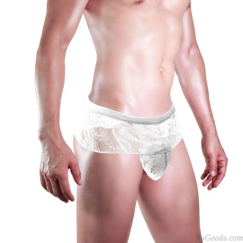 SEXY LOW WAIST LACE SKIRT THONG T PANTS UNDERPANTS MEN'S UNDERWEAR PANTIES LINGERIE GSTRING BRIEFS BREATHABLE UNDERPANTS