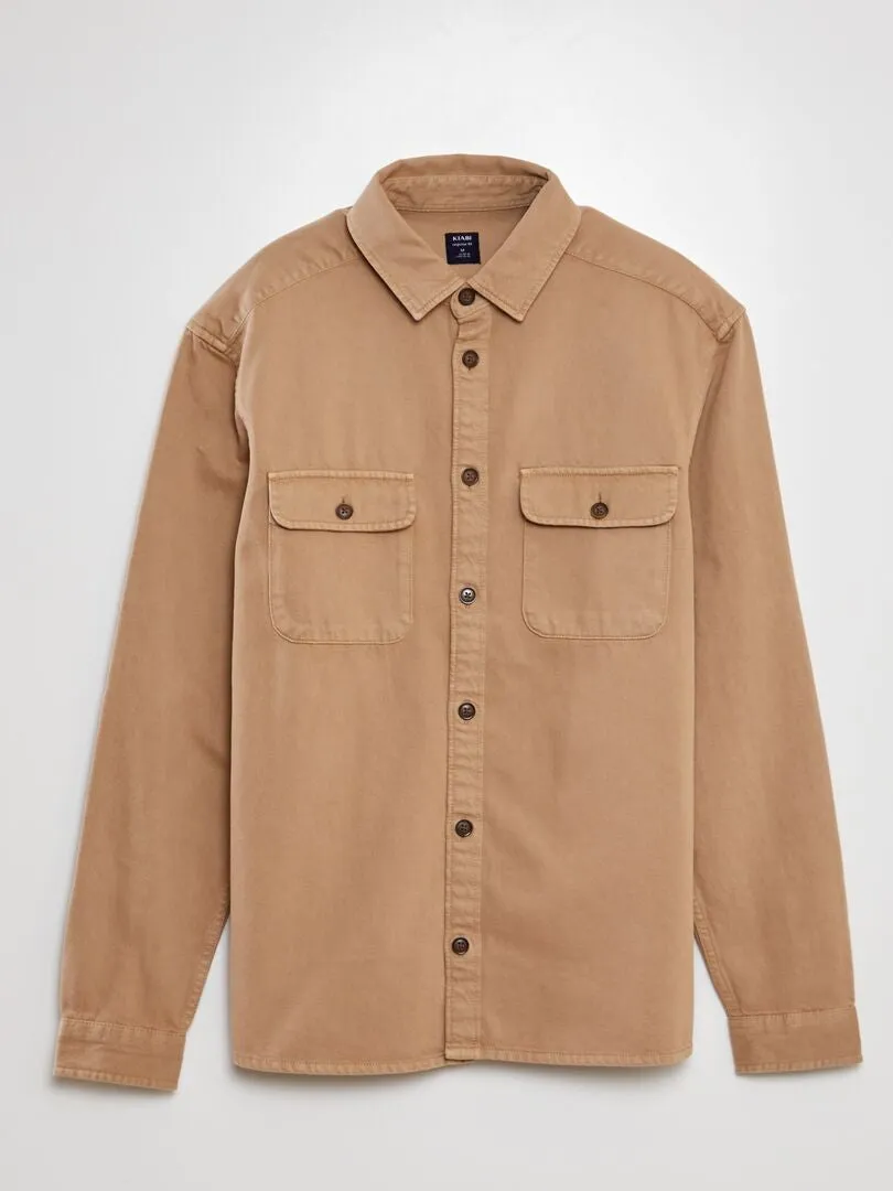 SOBRECAMISA VAQUERA  BEIGE