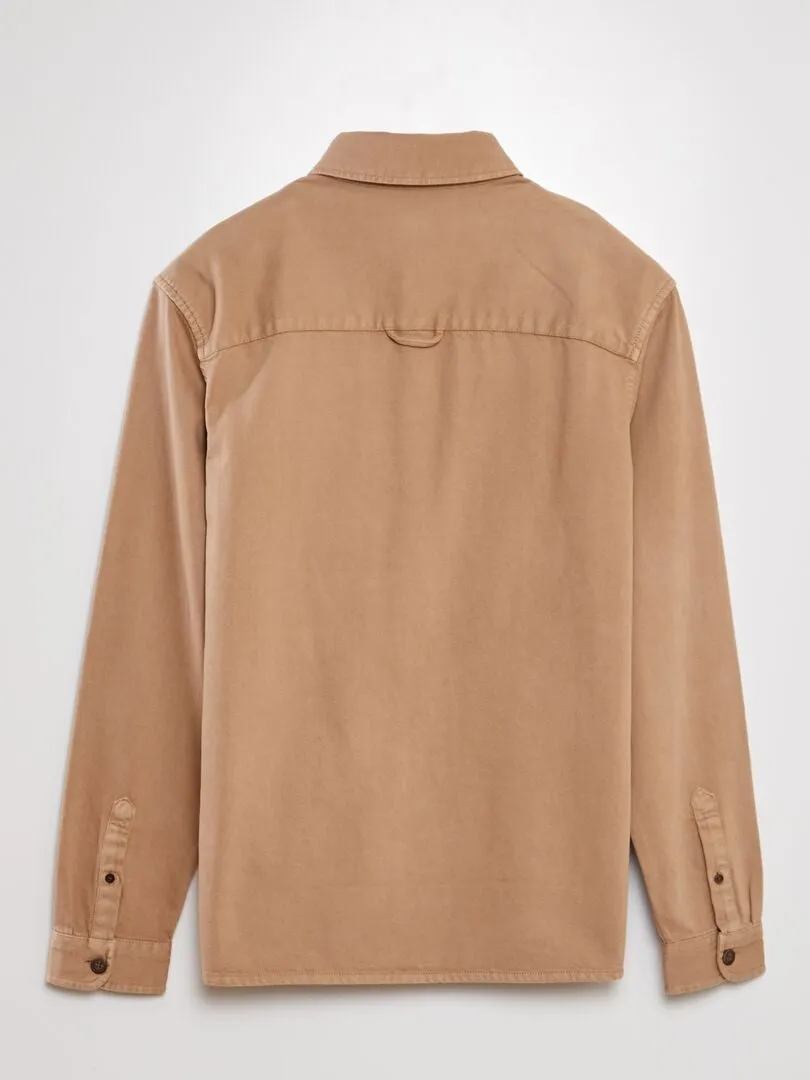 SOBRECAMISA VAQUERA  BEIGE