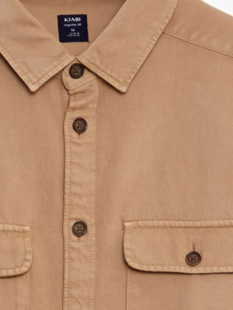 SOBRECAMISA VAQUERA  BEIGE