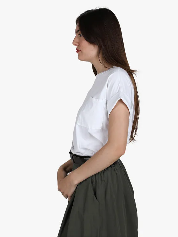 Solada Camiseta mujer oversize con bolsillo