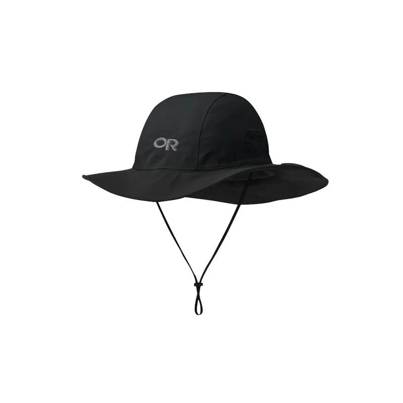 Sombrero Outdoor Research Sombrero de lluvia Seattle (negro)