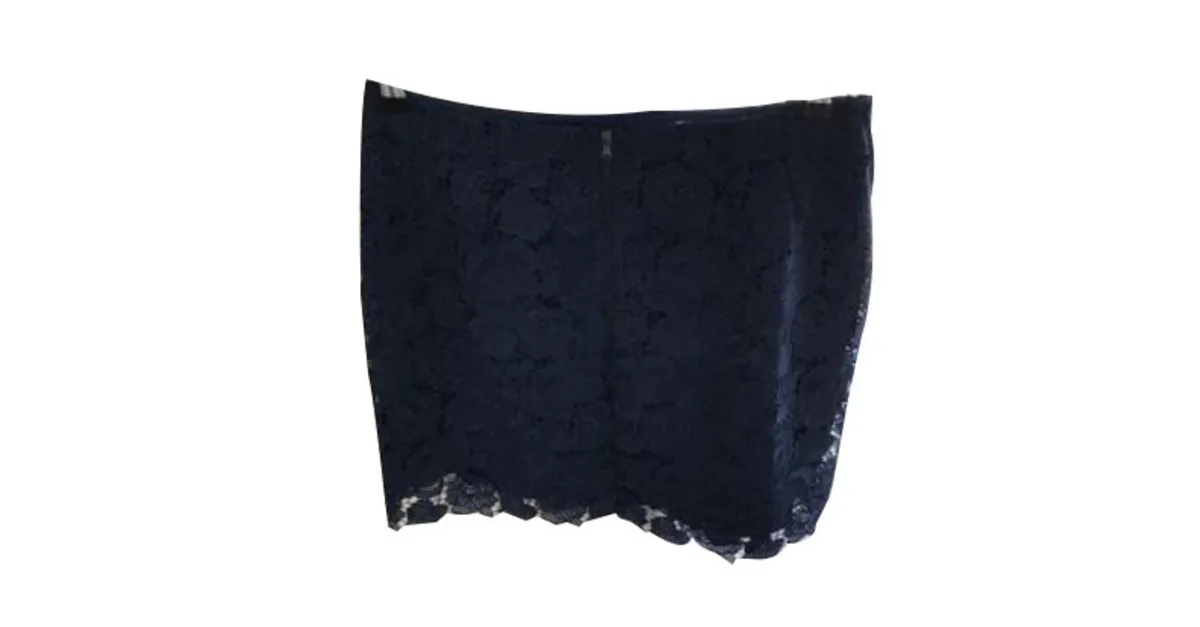 Sportmax Falda Azul 