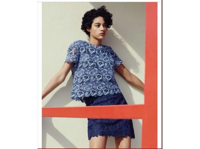 Sportmax Falda Azul 