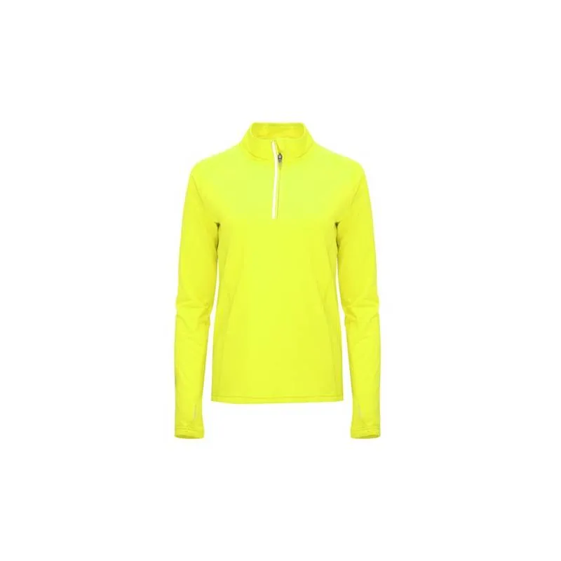 Sudadera técnica de manga larga ranglán para mujer