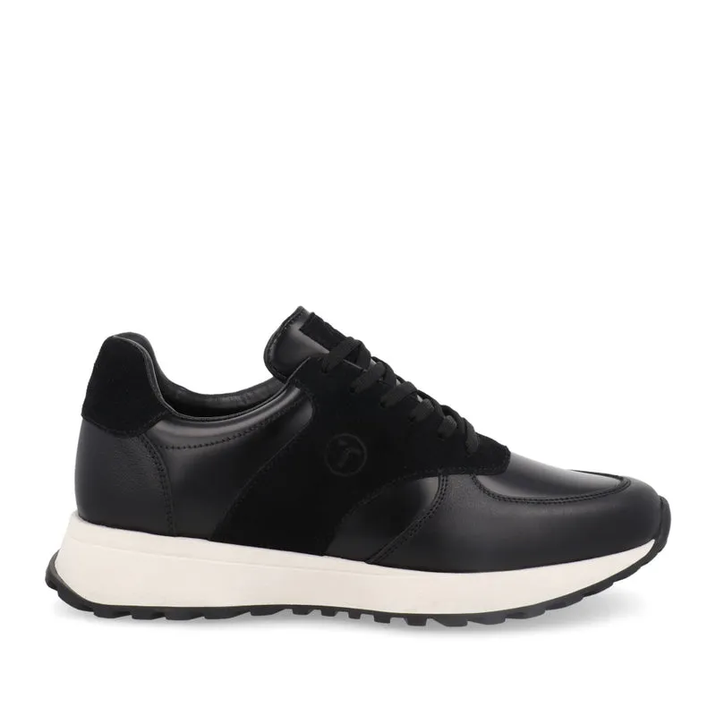 Tenis Urbano Trender color Negro Detalles en Piel para Hombre