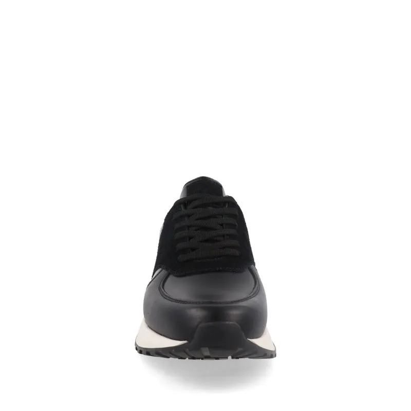 Tenis Urbano Trender color Negro Detalles en Piel para Hombre