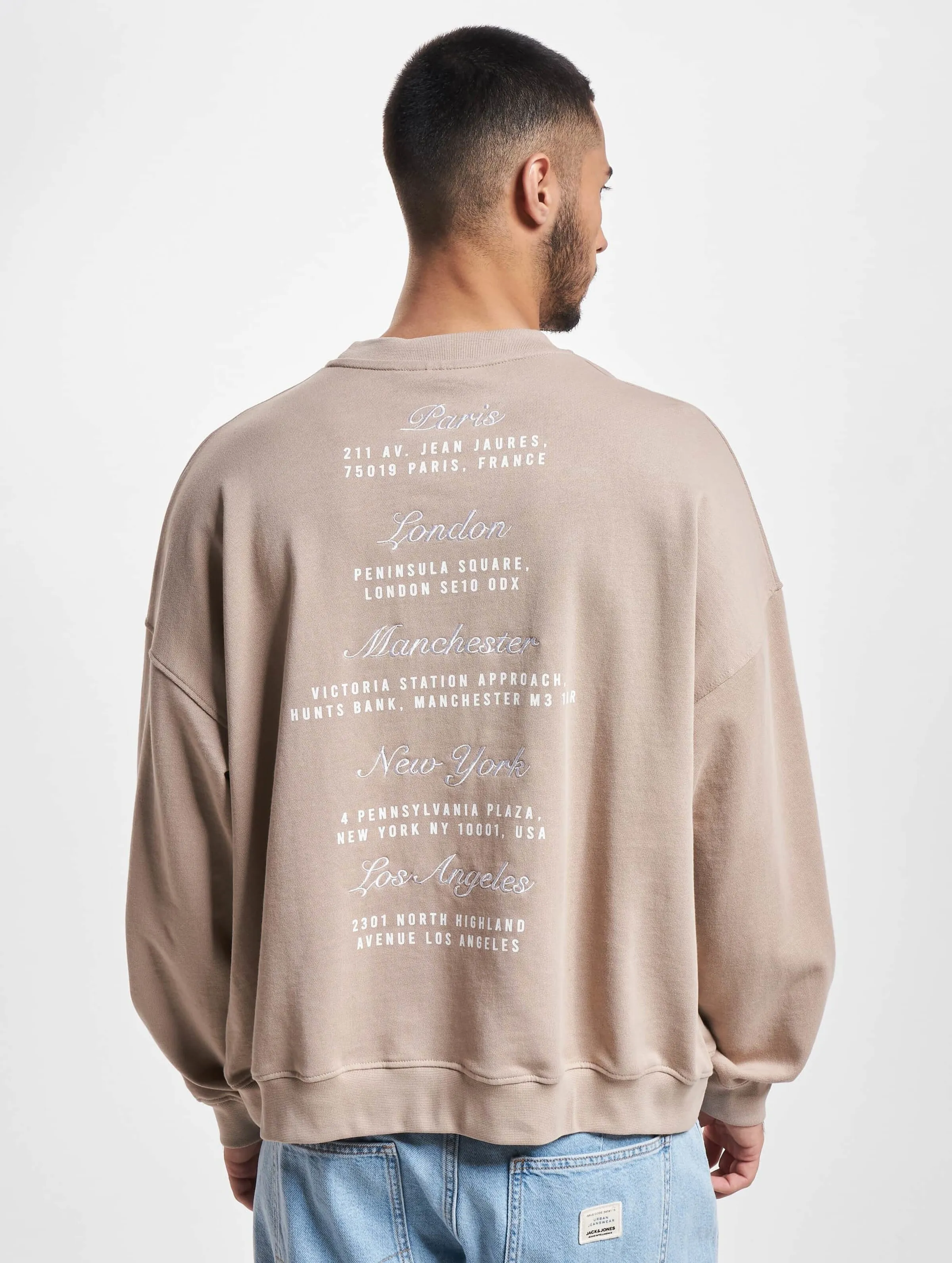 The Couture Club Varsity Puff Print Crew