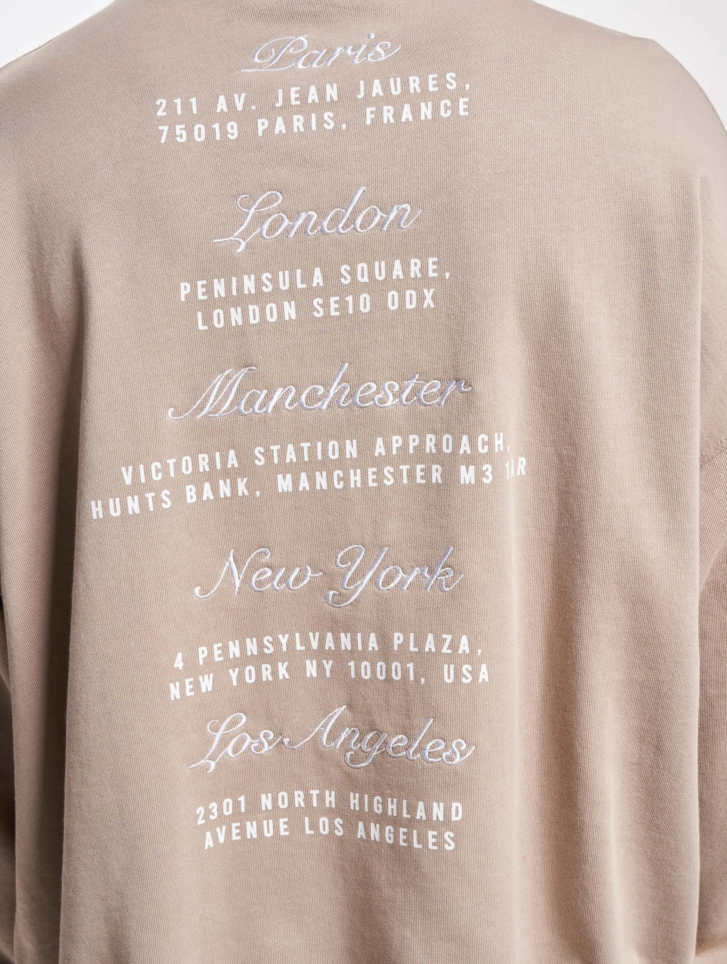 The Couture Club Varsity Puff Print Crew