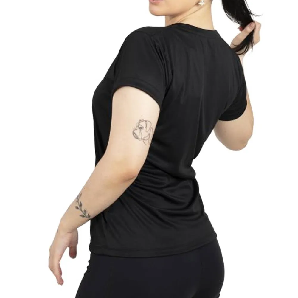 TOPPER REMERA MUJER  BASIC TRNG NGROR
