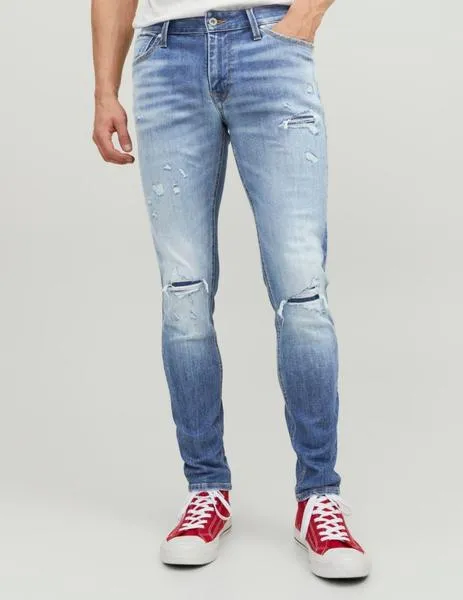 Vaquero Skinny fit con zurzidos JJILIAM JJSEAL GE 484