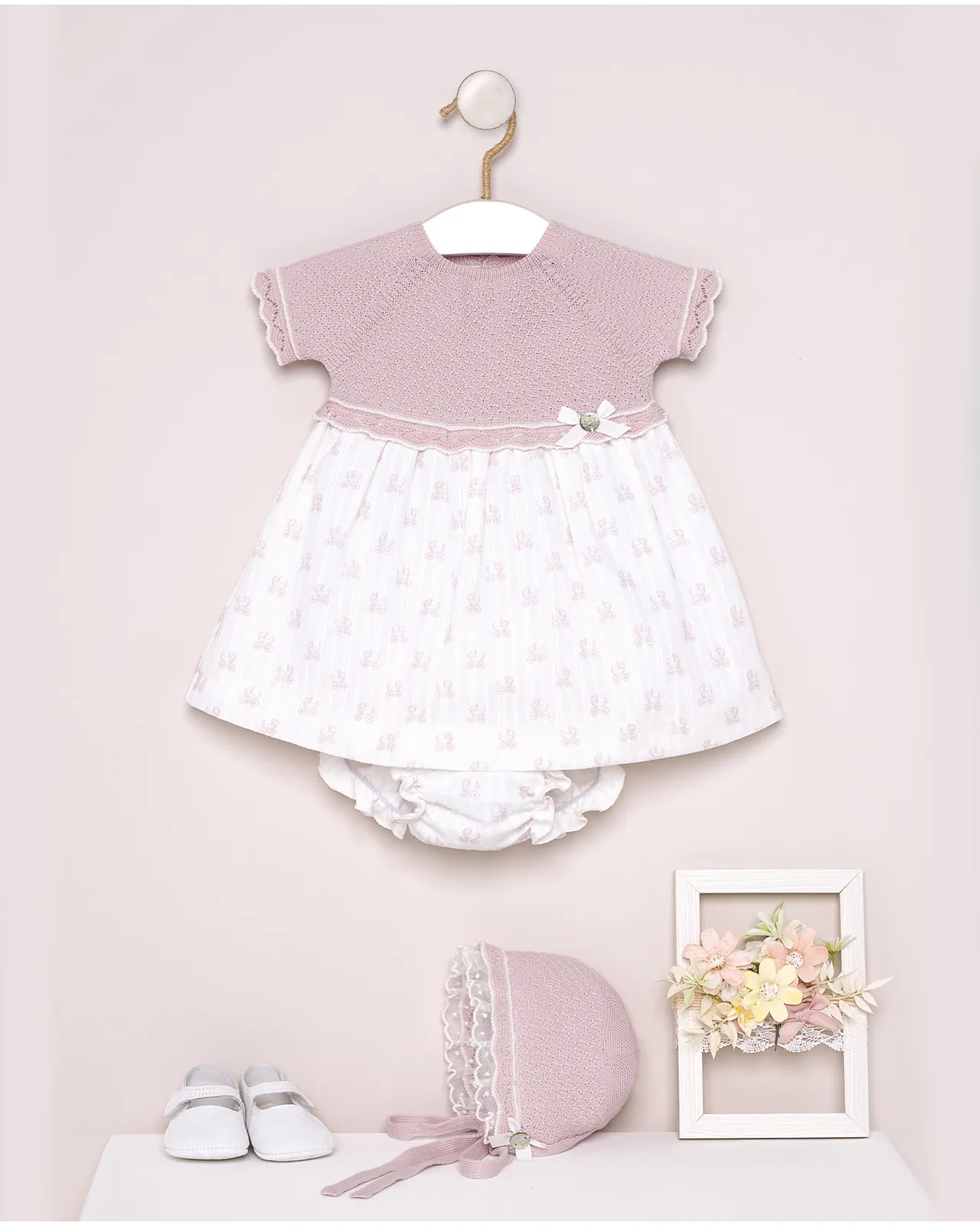 Vestido combinado "MECER"