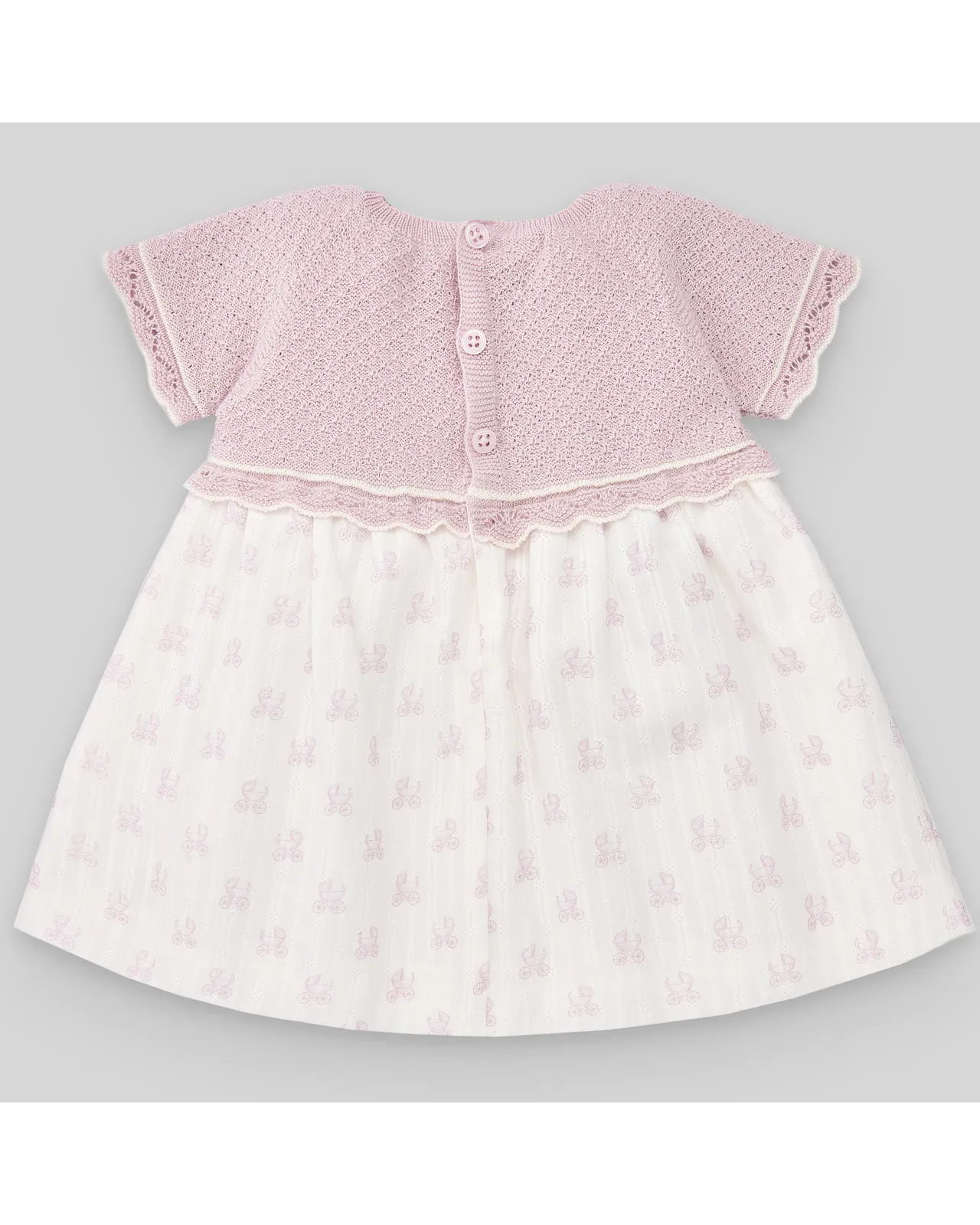 Vestido combinado "MECER"