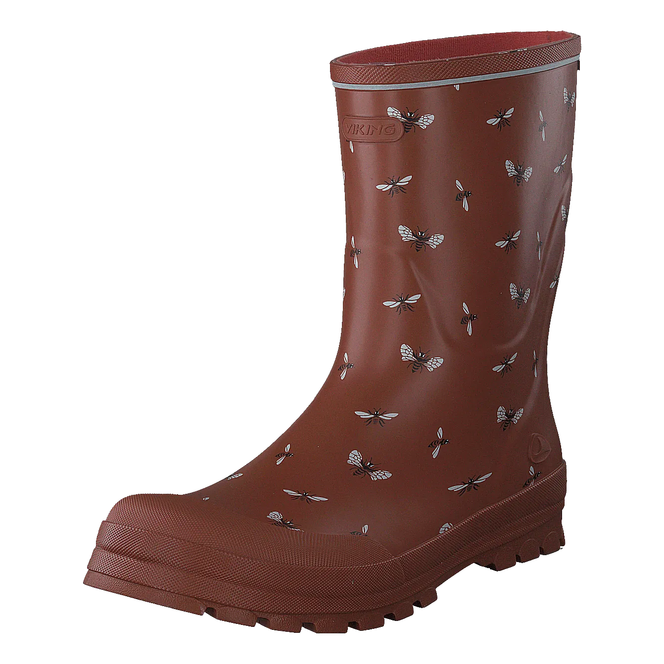 Viking calzado Jolly Print Cognac/white