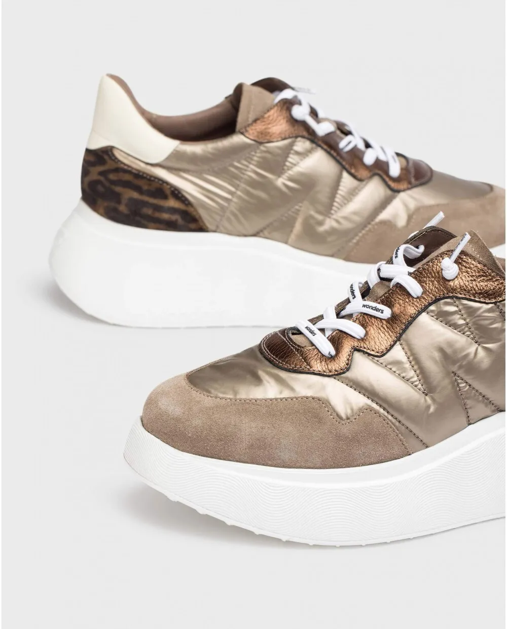 WONDERS ROMA A3610 NYLON TAUPE