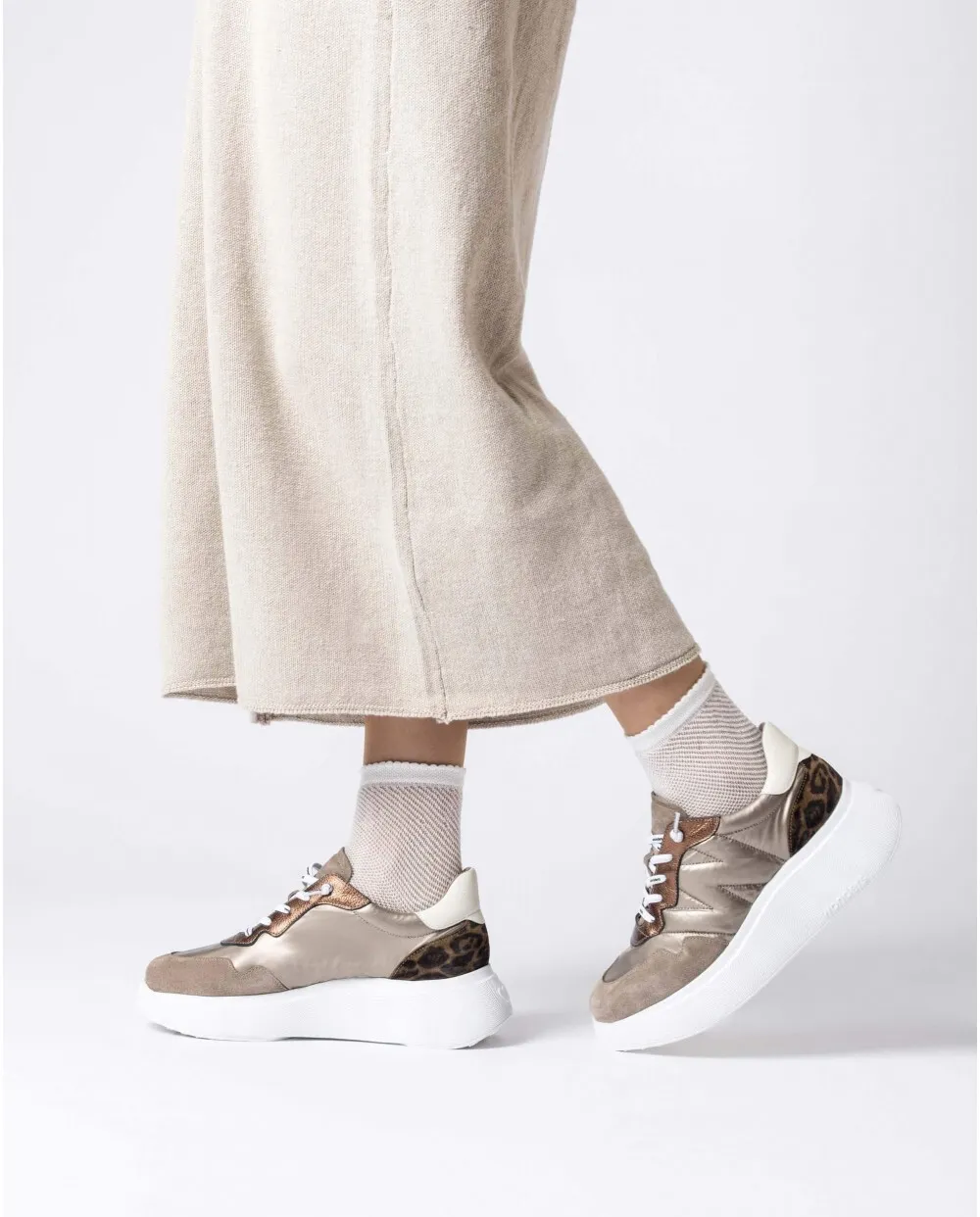 WONDERS ROMA A3610 NYLON TAUPE