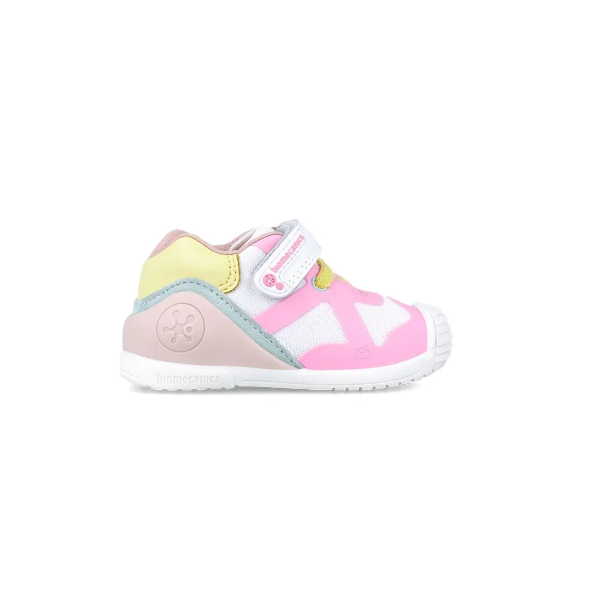ZAPATILLA DEPORTIVA ELASTVELCRO PIEL VAINILLA