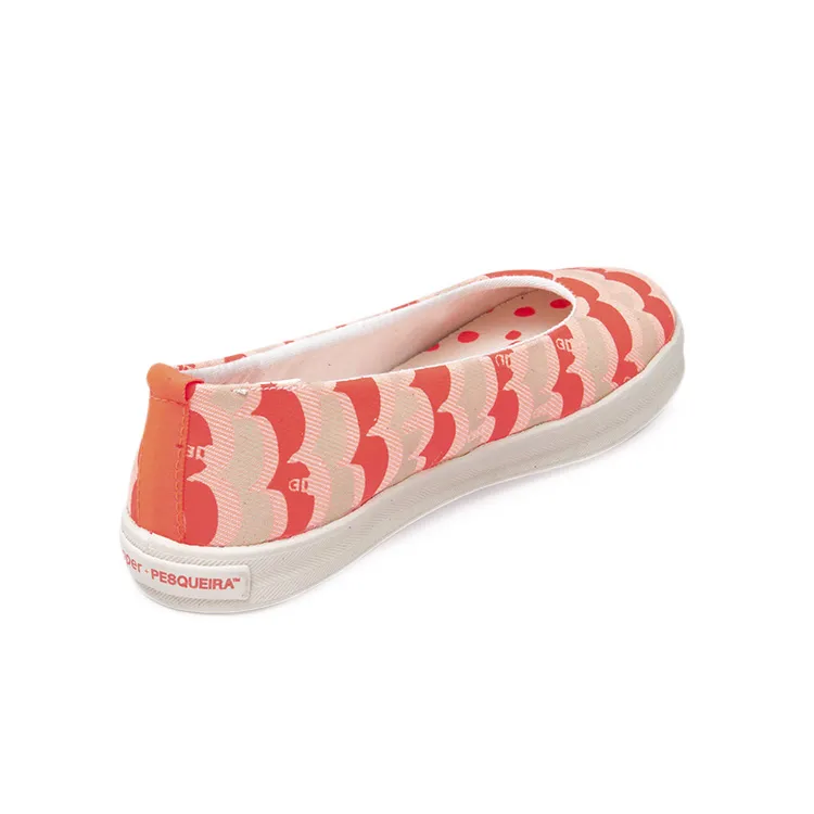 Zapatilla Topper Pesqueira Chatita Olas Niña Coral