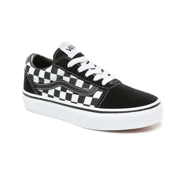 Zapatilla Vans YT Ward Negro/Cuadros