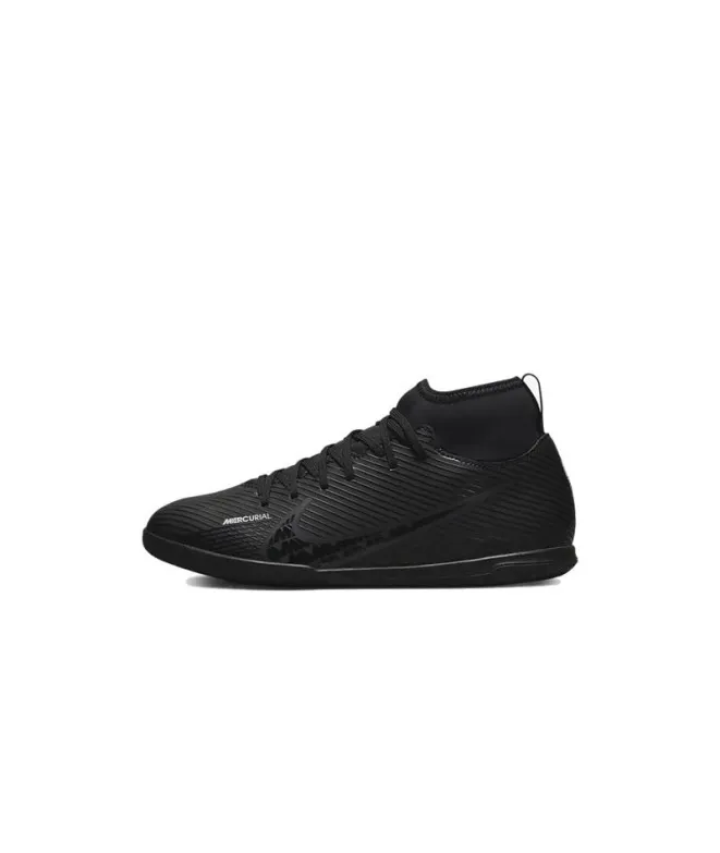 Zapatillas de fútbol sala Nike Mercurial Superfly 9 Club IC negro Infantil