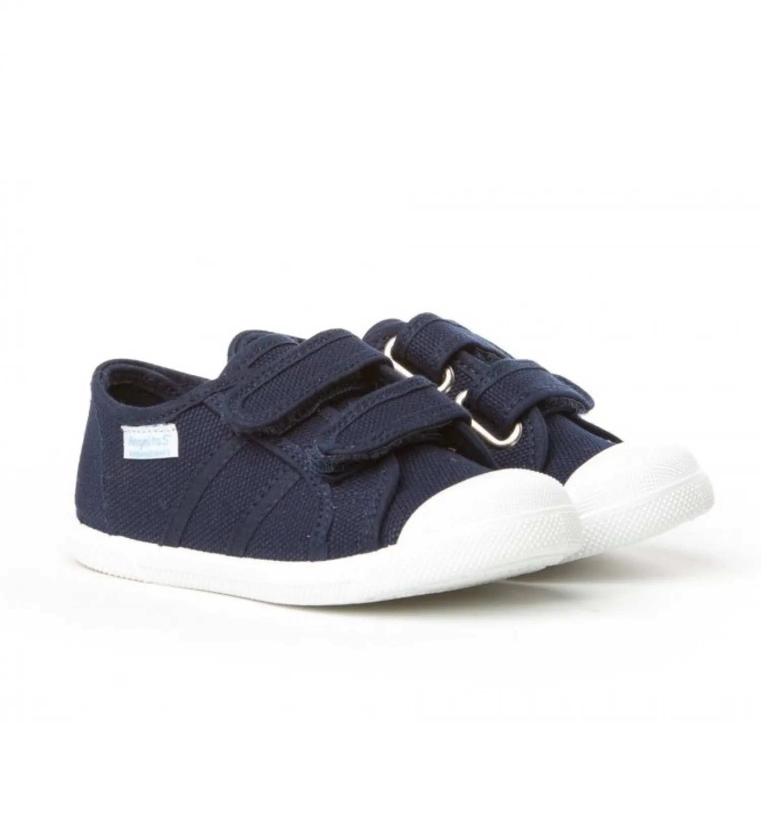 zapatillas de lona con Velcro