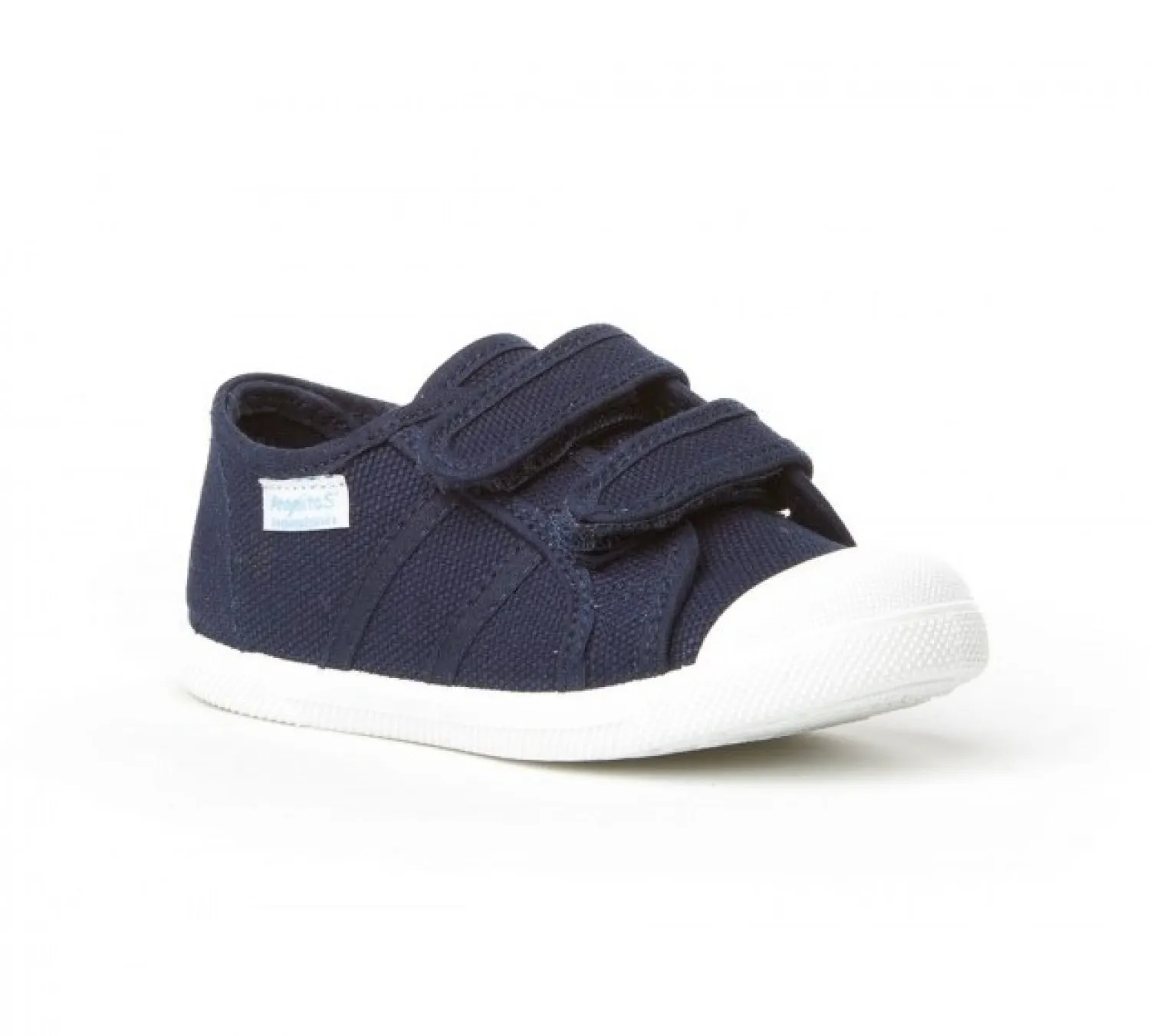 zapatillas de lona con Velcro