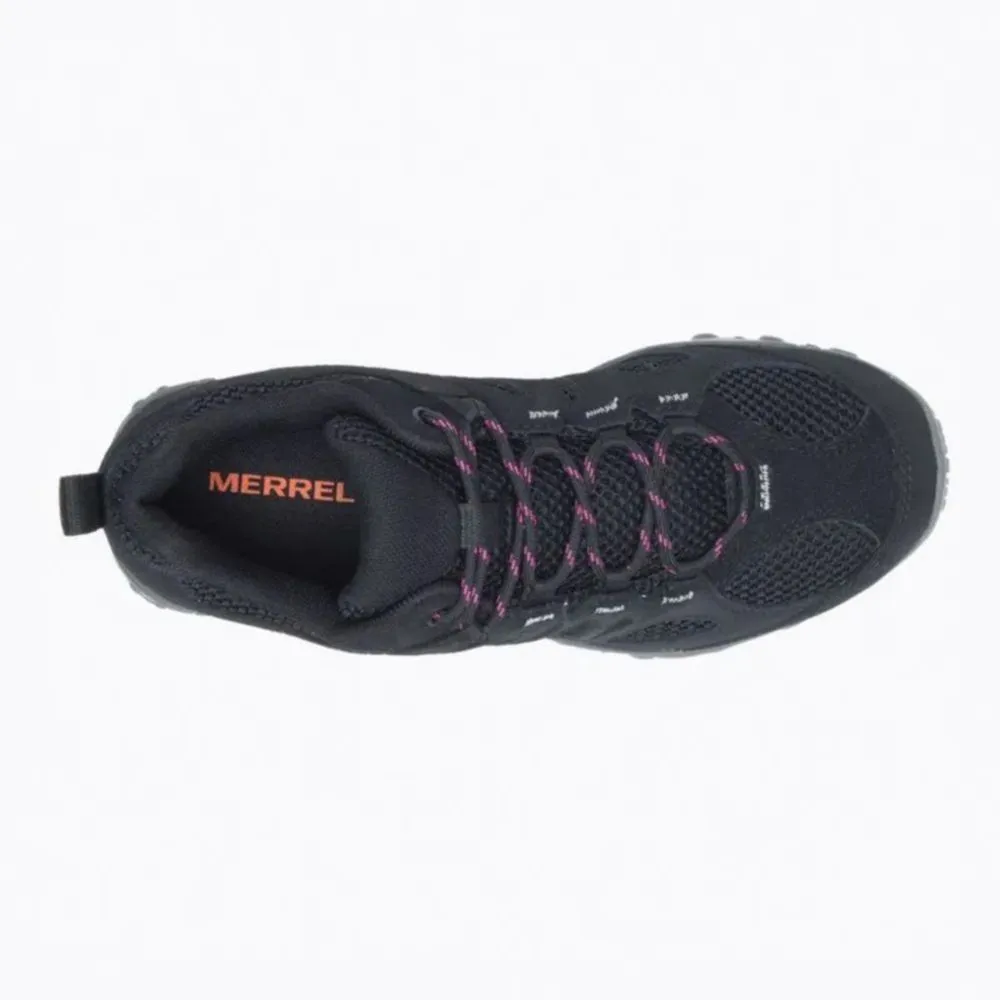 Zapatillas Outdoor Merrell Para Mujer Negro Cuero