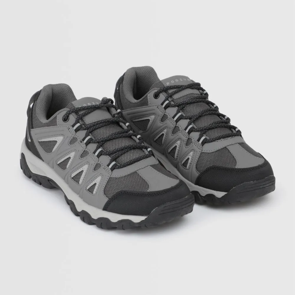Zapatillas Outdoor Para Hombre Podium Lake Gris