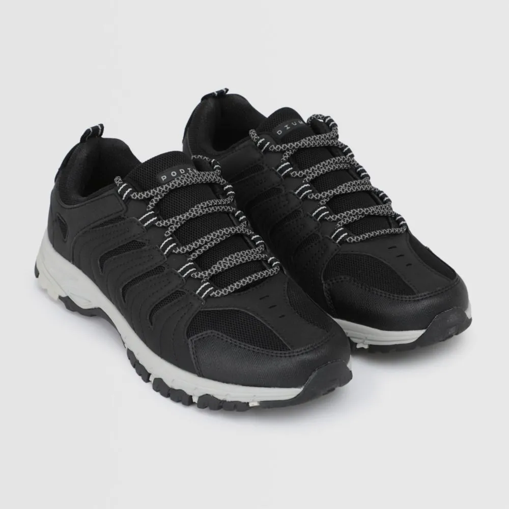 Zapatillas Outdoor Para Hombre Podium Qenqo Negro