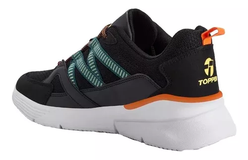 Zapatillas Topper Chalpa Running Negro 59119 Ahora 6 Empo