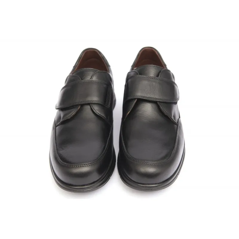 Zapato con Velcro Viena1252 Baerchi Ancho Especial Negro Continuidad
